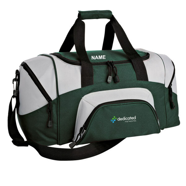 Port Authority - Small Colorblock Sport Duffel - Embroidered Logo **Add Name for $5! ** Thumbnail