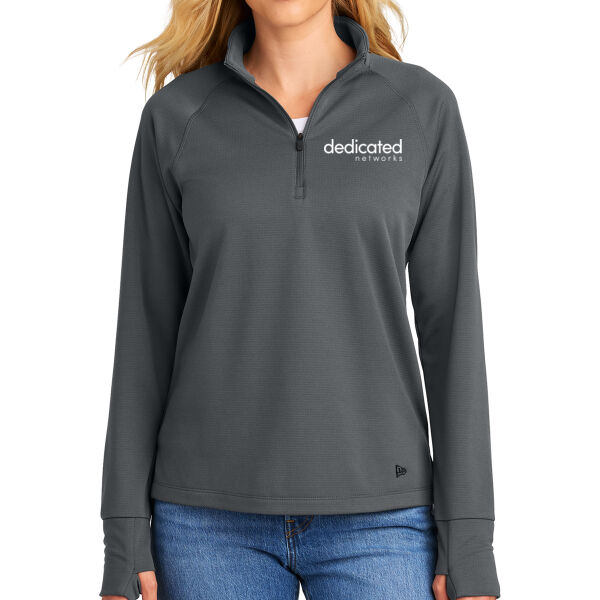 New Era - Women's Stand Out 1/4 Zip - Embroidered Logos Thumbnail