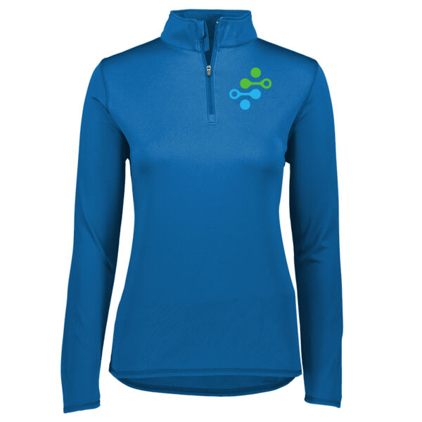Augusta Sportswear - Ladies Attain Wicking 1/4 Zip Pullover - Printed Logos Thumbnail
