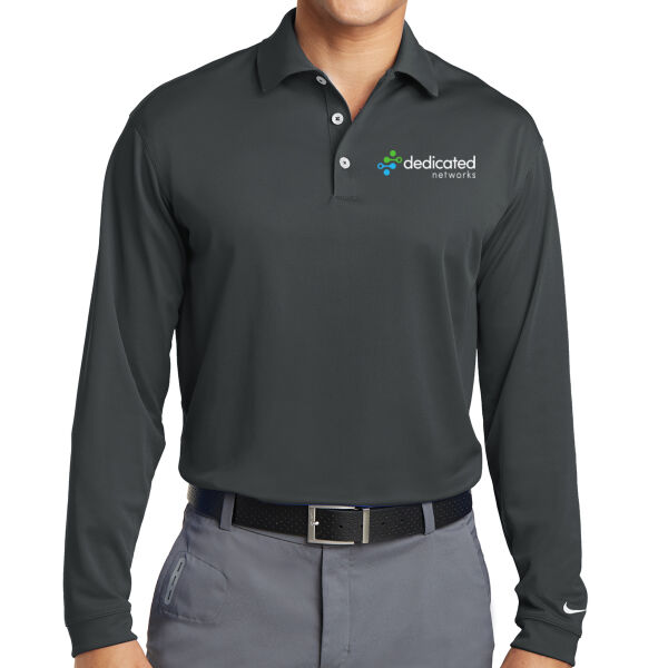 Nike - Tall Long Sleeve Dri-FIT Stretch Tech Polo - Embroidered Logo Thumbnail