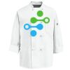 Eight Knot Button Chef Coat with Thermometer Pocket Thumbnail