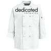 Eight Knot Button Chef Coat with Thermometer Pocket Thumbnail