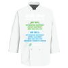 Three-Quarter Sleeve Chef Coat Thumbnail