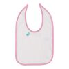 Infant Contrast Trim Premium Jersey Bib Thumbnail