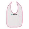 Infant Contrast Trim Premium Jersey Bib Thumbnail