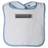 Infant Contrast Trim Terry Bib Thumbnail